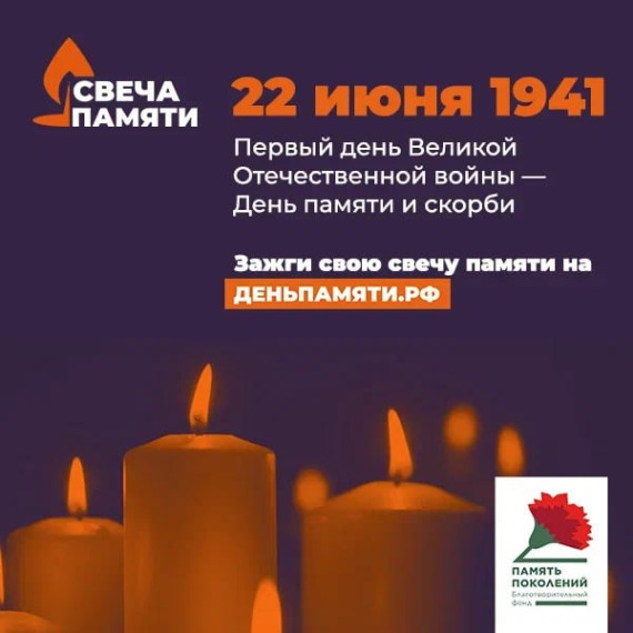 Всероссийская онлайн-акция «Свеча памяти-2023».